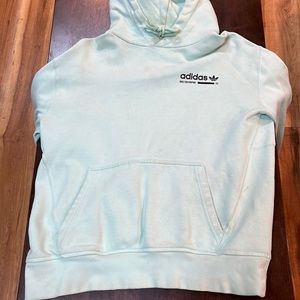 Teal adidas hoodie